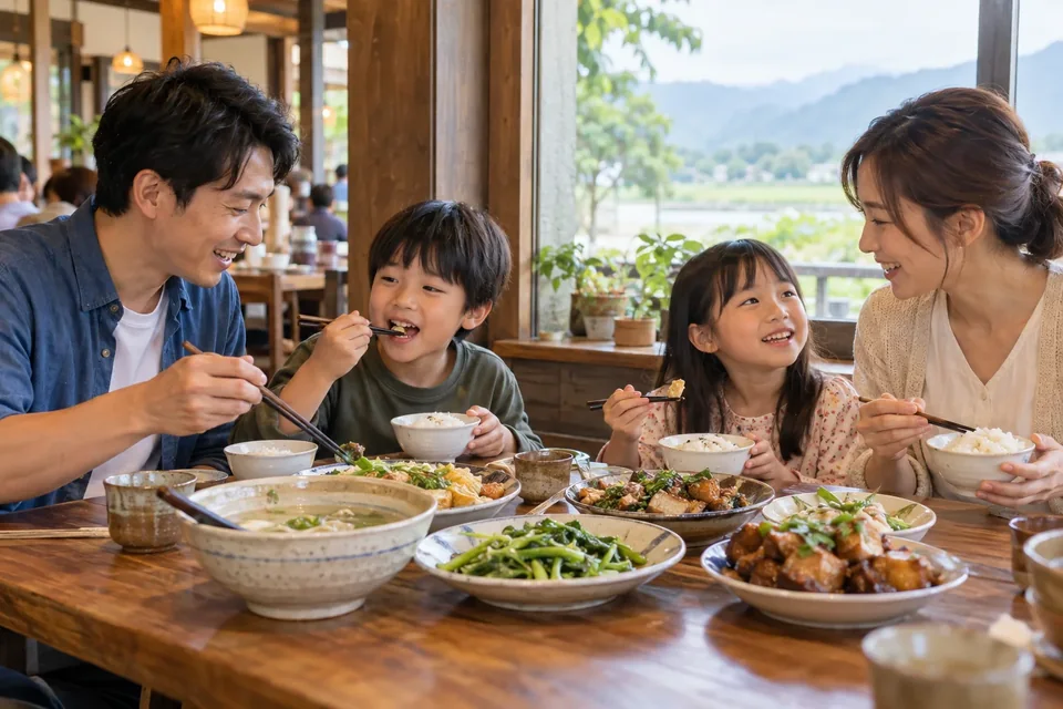 親子用餐主題情境