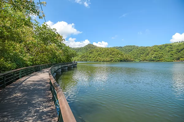 龍潭湖的環湖步道